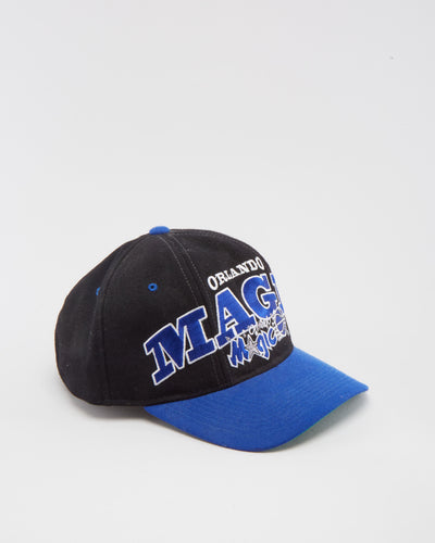 Vintage 90s Orlando Magic Starter Tr-Power NBA Black / Blue Snapback Cap