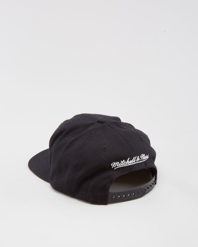 Chicago Bulls NBA Mitchell & Ness Black Snapback Cap