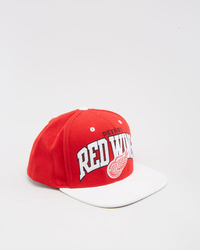 Detroit Red Wings NHL Mitchell & Ness Red Snapback Cap