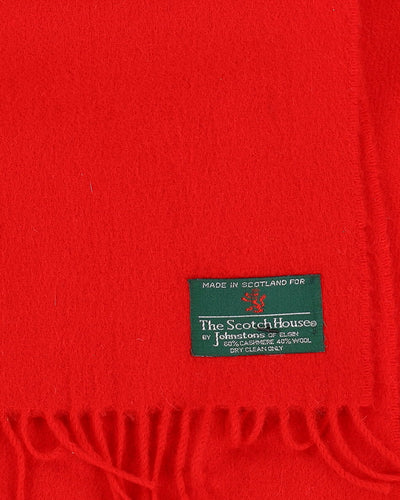 Red The Scotch House Scarves