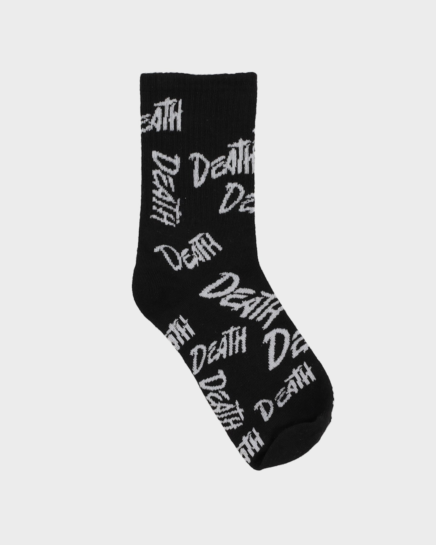 Death Ray Rokit Death All Over Print Black Socks – Rokit