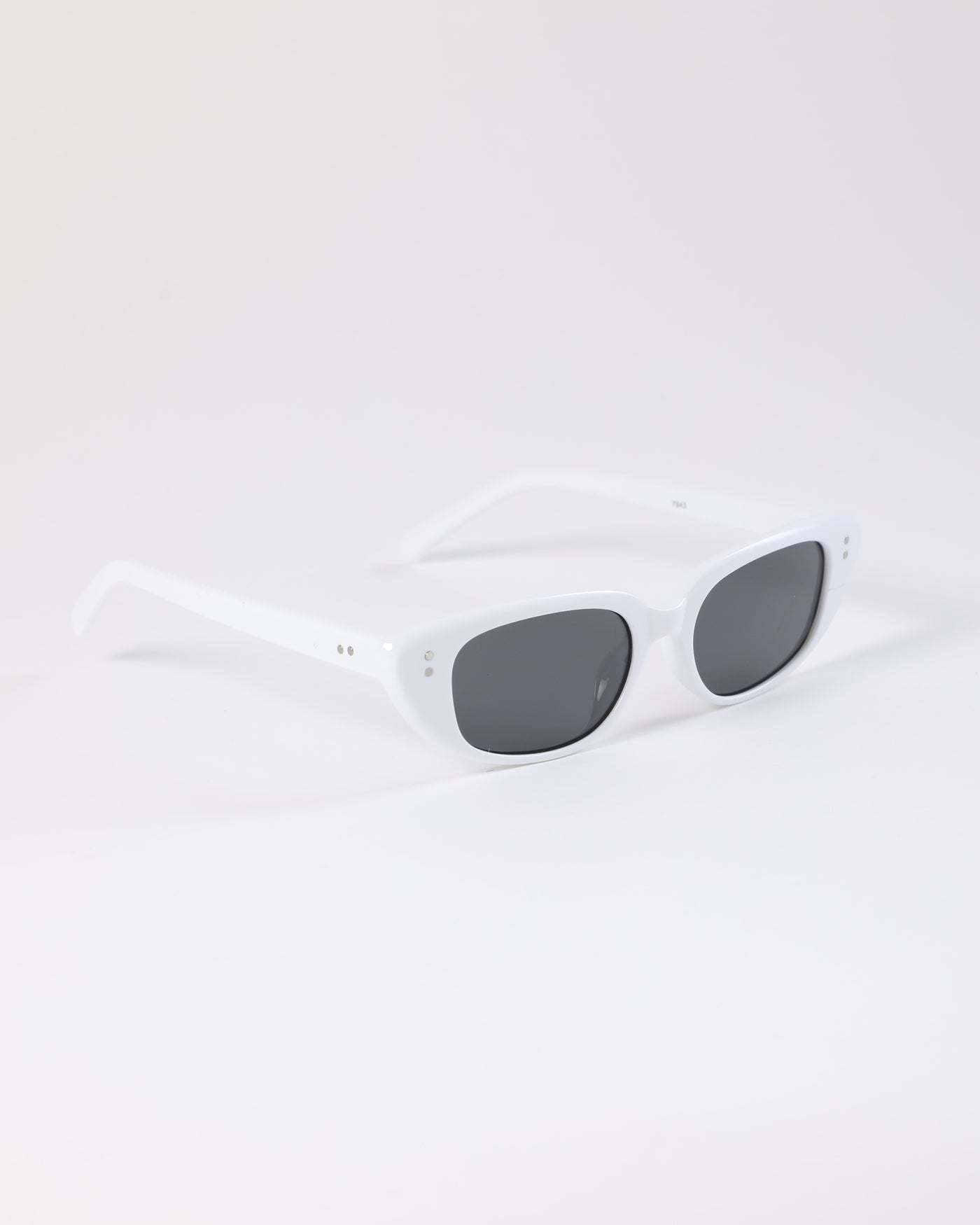Kendra White Sunglasses