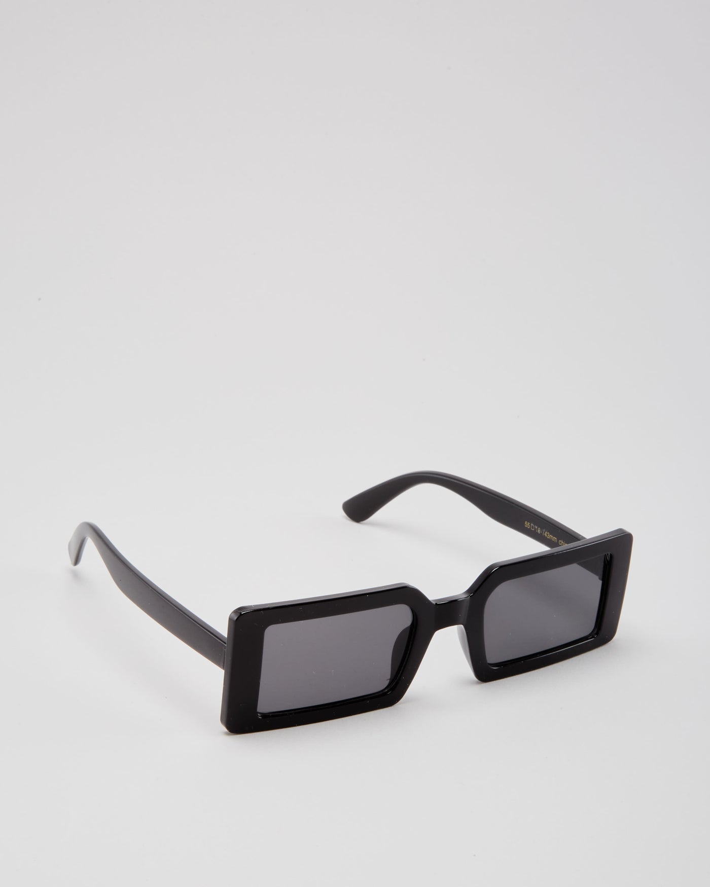 Retro Meagan Black Sunglasses