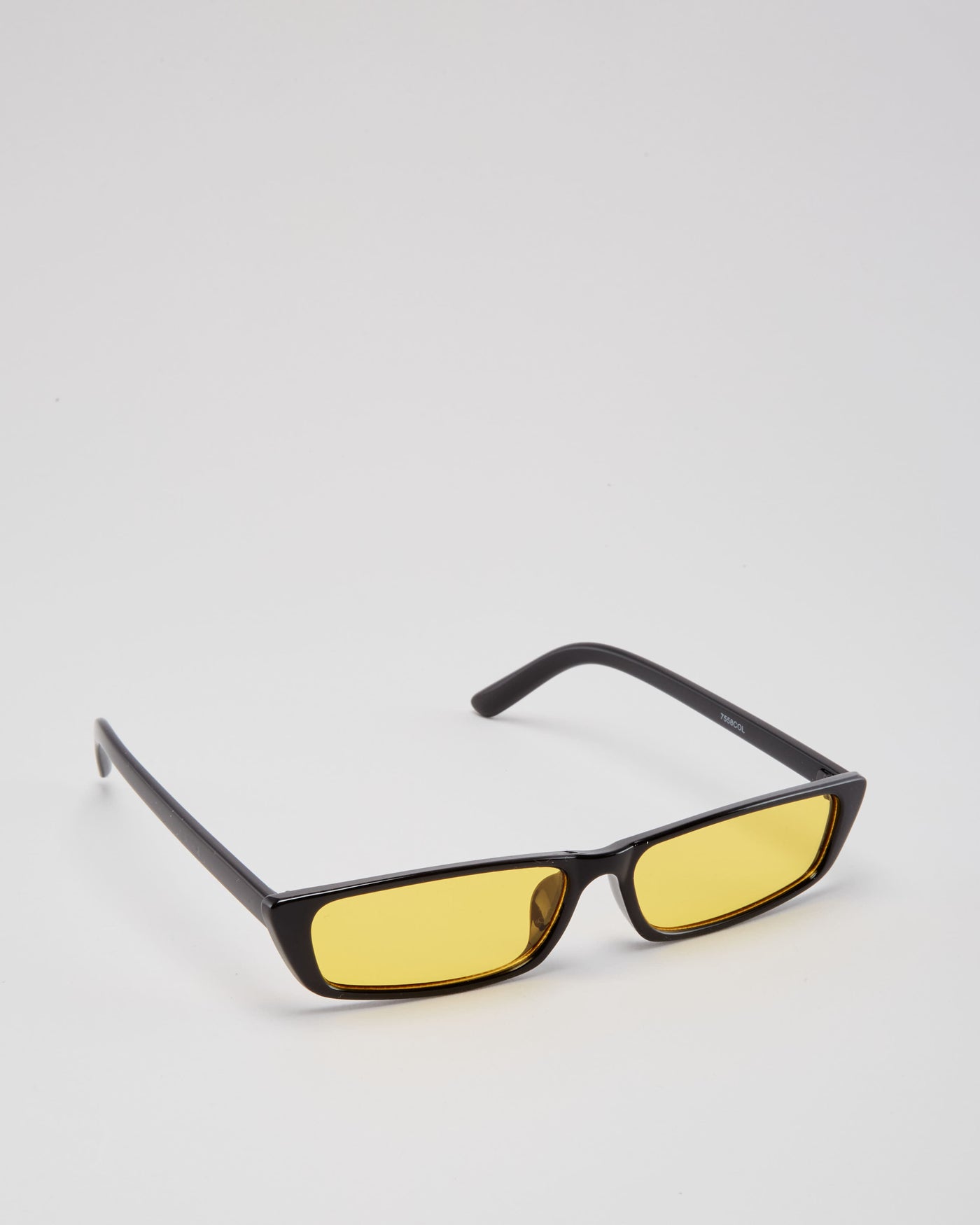 Retro Kiki Black / Yellow Tint Sunglasses