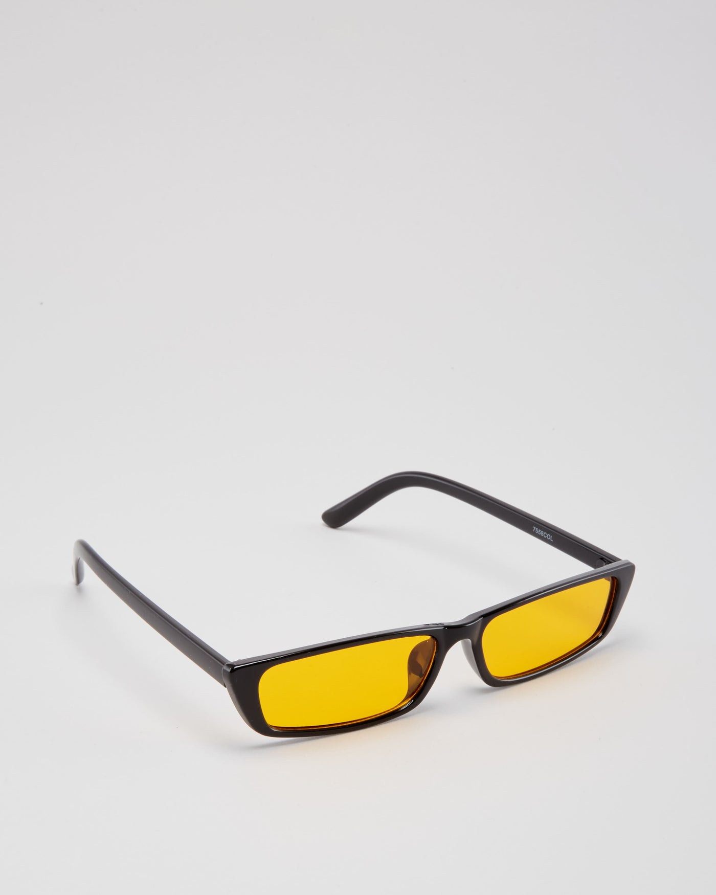 Retro Kiki Black / Orange Tint Sunglasses