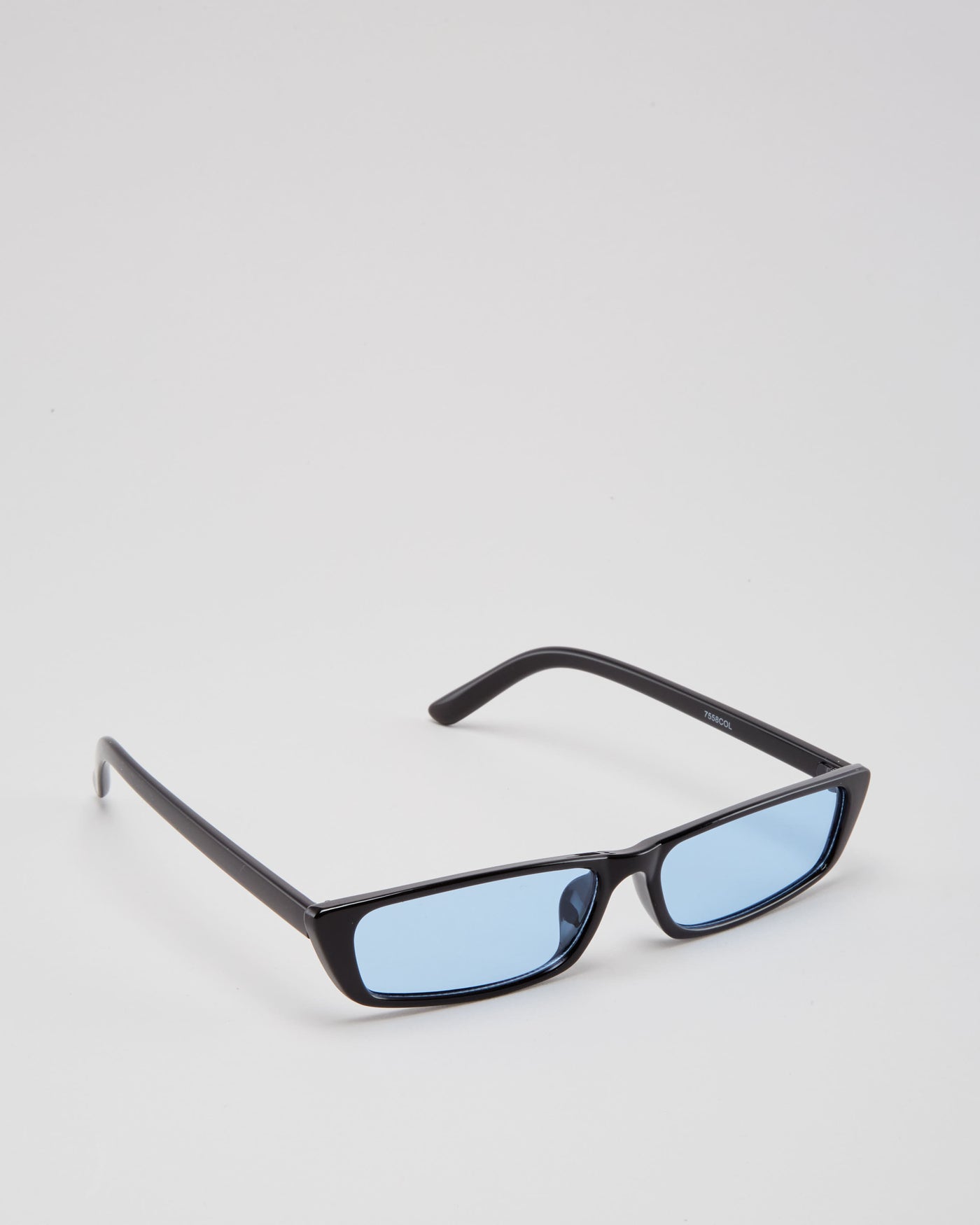 Retro Kiki Black / Blue Tint Sunglasses