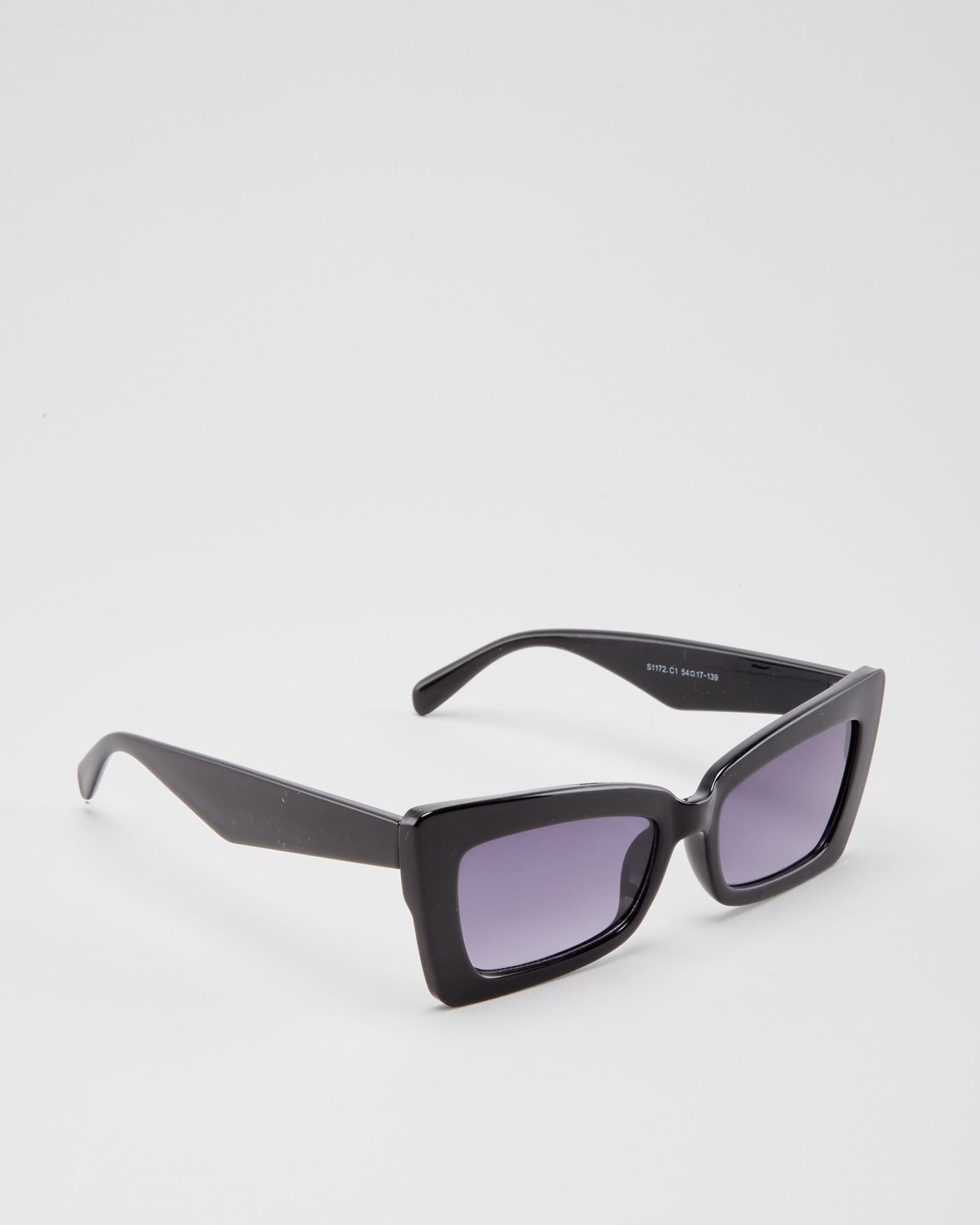 Retro Jean Black Sunglasses