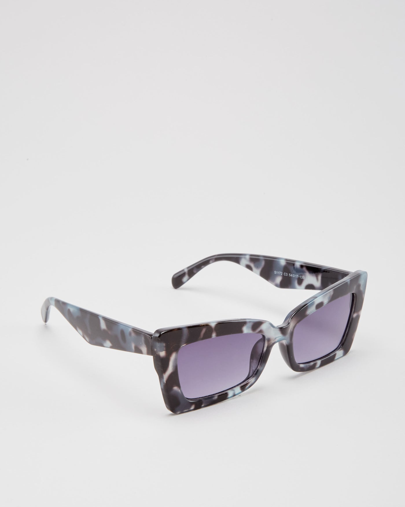 Retro Jean Dark Blue Tortoise Shell Sunglasses