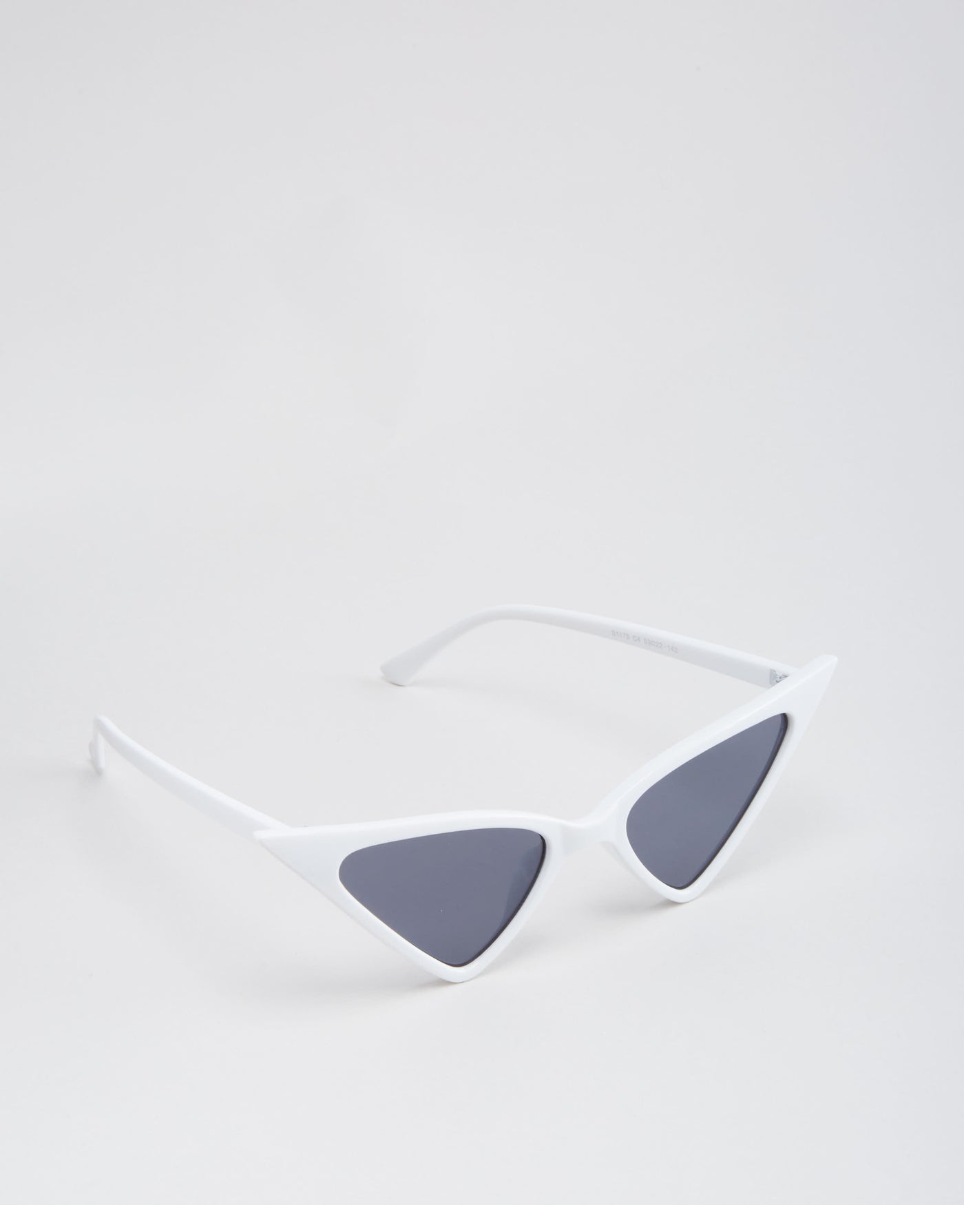 Snarky White Sunglasses