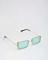 Destiny Green Sunglasses