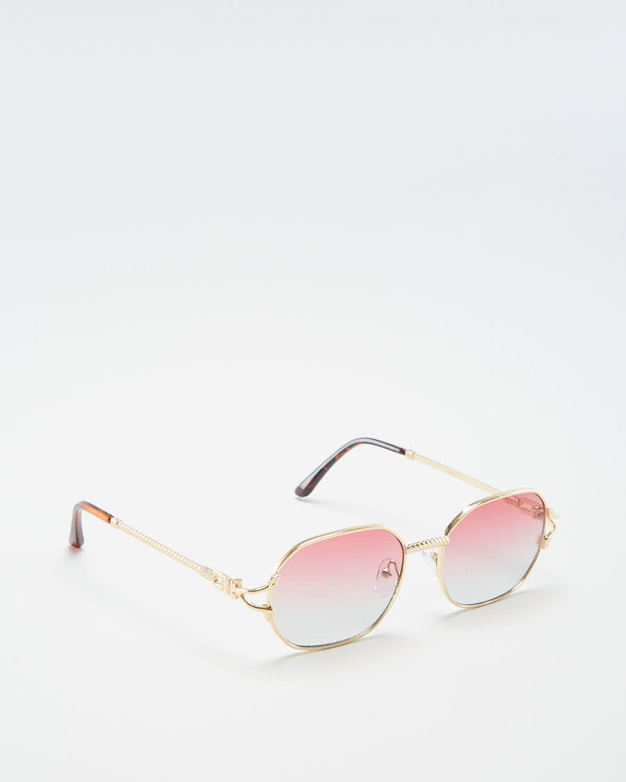 Nadine Gold / Red Sunglasses