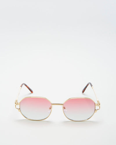 Nadine Gold / Red Sunglasses