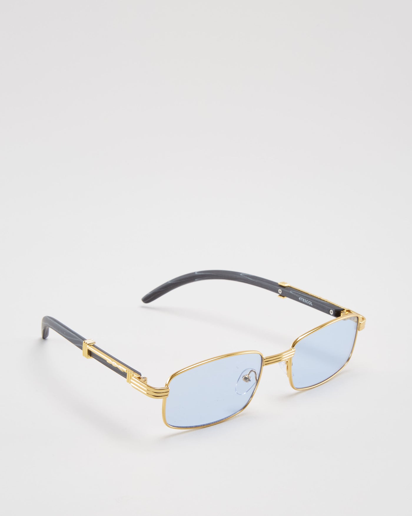Lost Gold / Blue Sunglasses