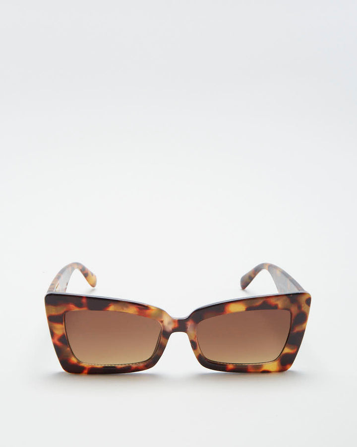 Jean Brown Tortoiseshell Sunglasses