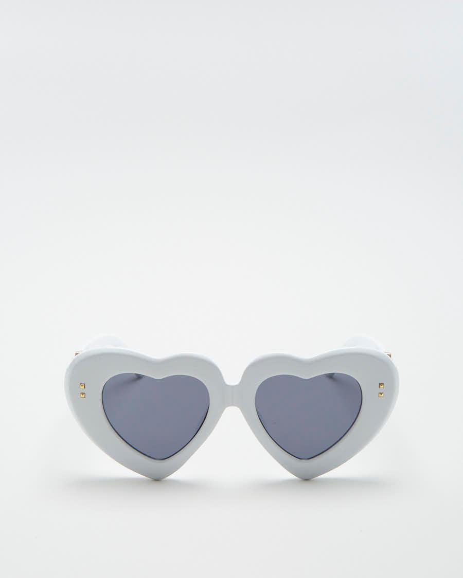 Eros White Sunglasses