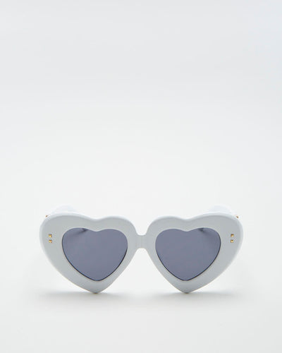 Eros White Sunglasses