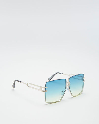 Network Green Sunglasses