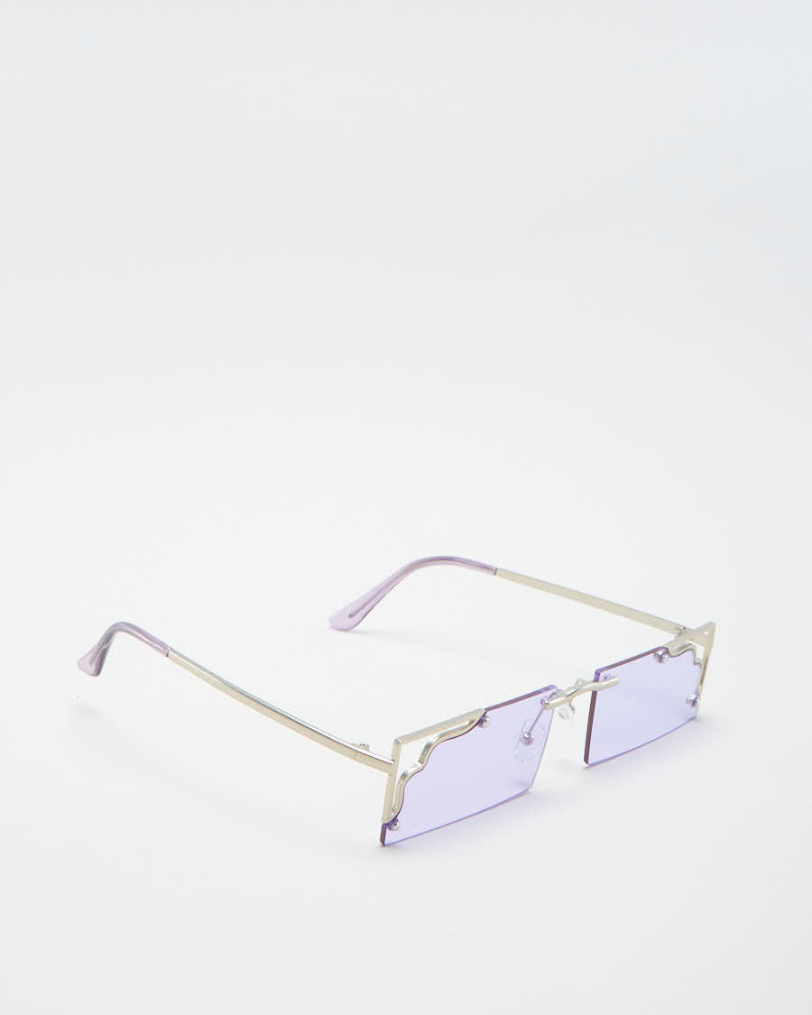 Caption Purple Sunglasses