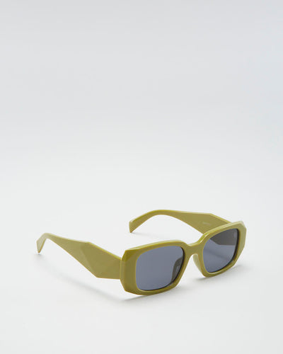 Belmont Co Green Sunglasses
