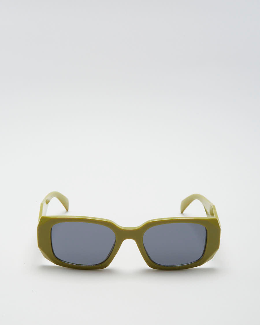 Belmont Co Green Sunglasses