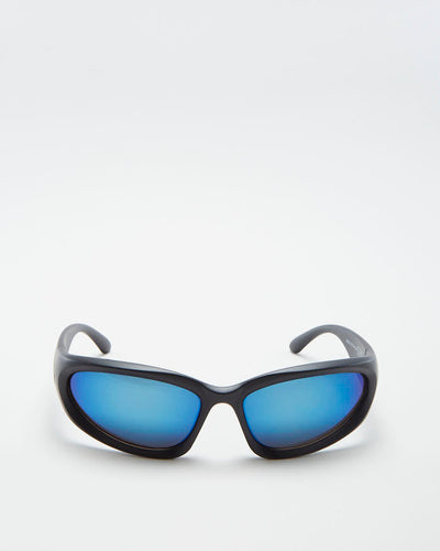 Millenial RV Black / Blue Lenses Sunglasses