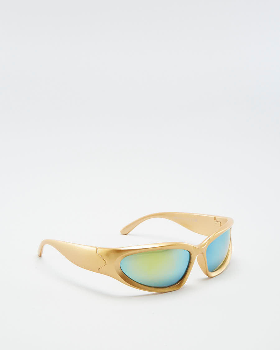 Millenial RV Gold / Green Lenses Sunglasses