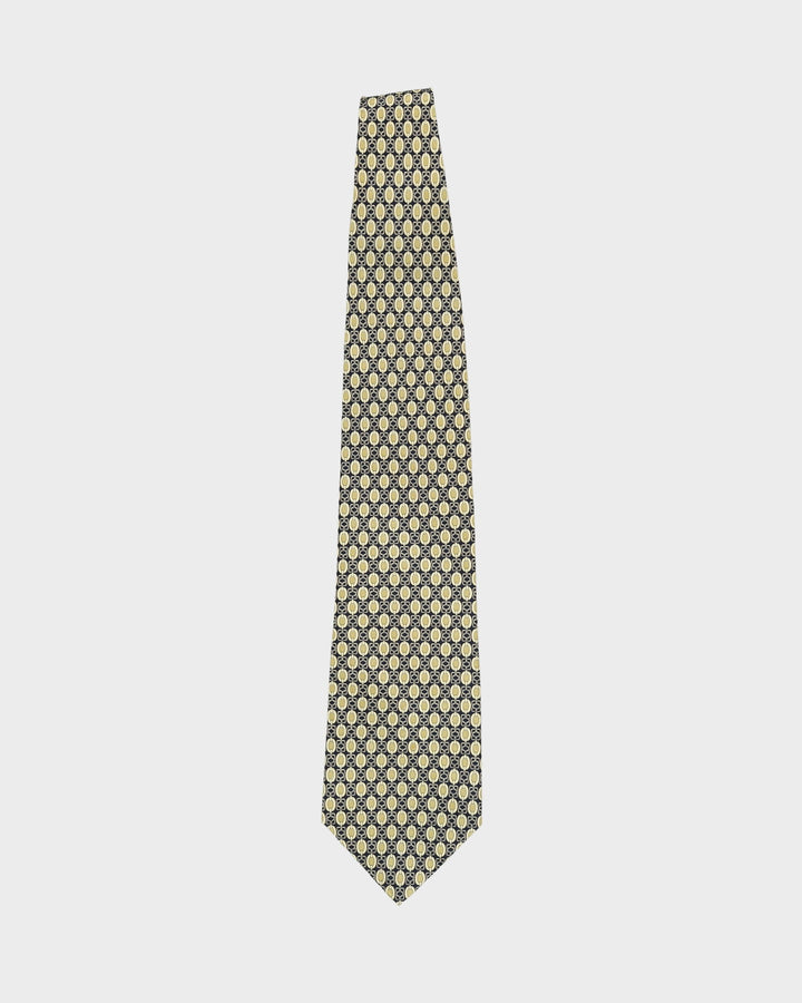 Hugo Boss Black / Yellow Patterned Tie
