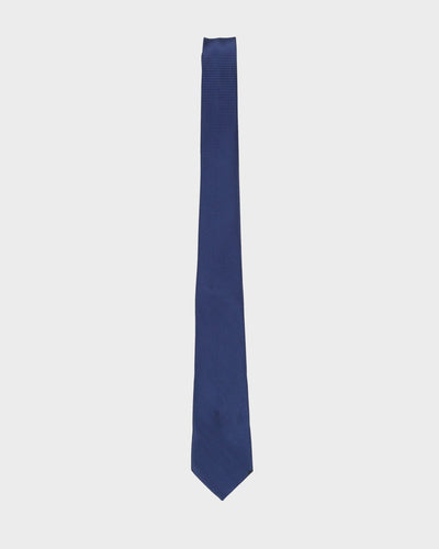 Louis Vuitton Blue Patterned Silk Tie
