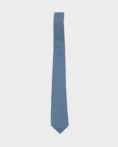 Ralph Lauren Chaps Blue Patterned Tie