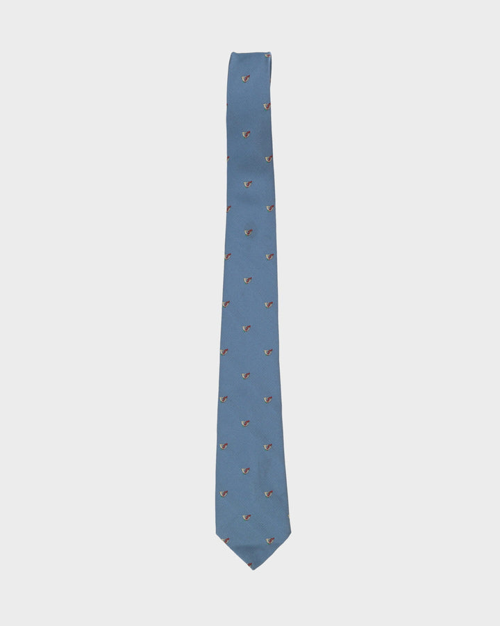 Ralph Lauren Chaps Blue Patterned Tie