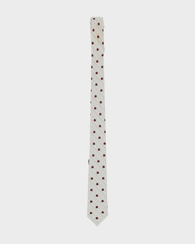 Vintage 60s Park Lane Polka Dot Patterned Tie