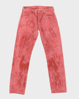 Rokit Originals Pink Bleacher Jeans - W31 L31