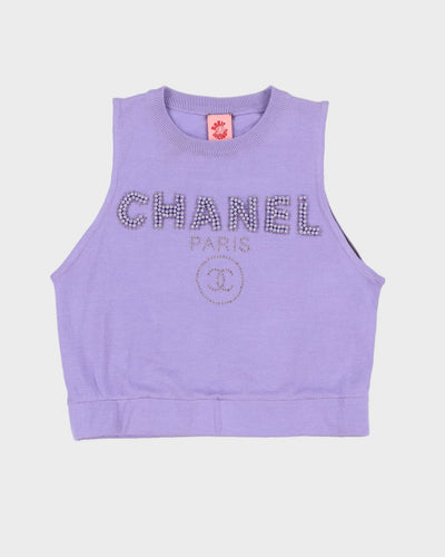 Rokit Originals Purple Sweater Vest - XS