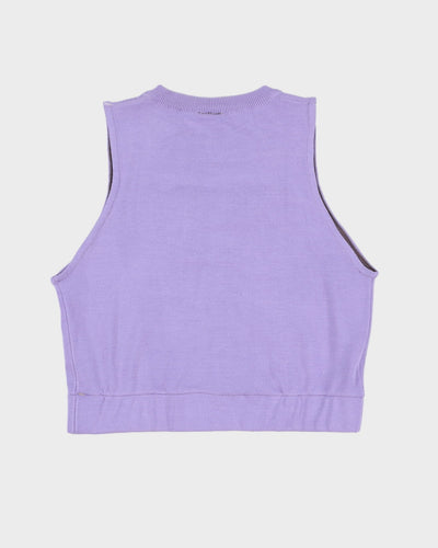 Rokit Originals Purple Sweater Vest - XS