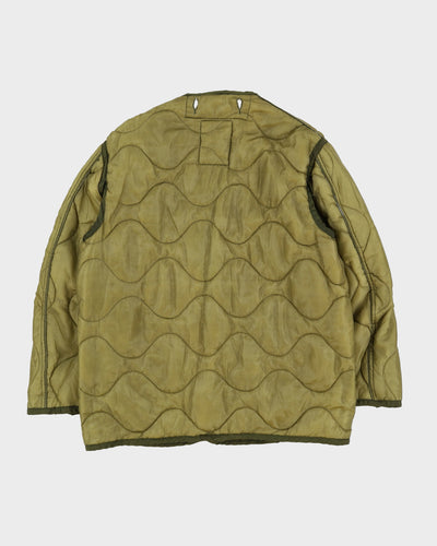 1975 Vintage US Army OG-107 M65 Field Jacket Quilted Liner - Small