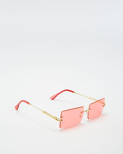 Grace Colour Red Sunglasses