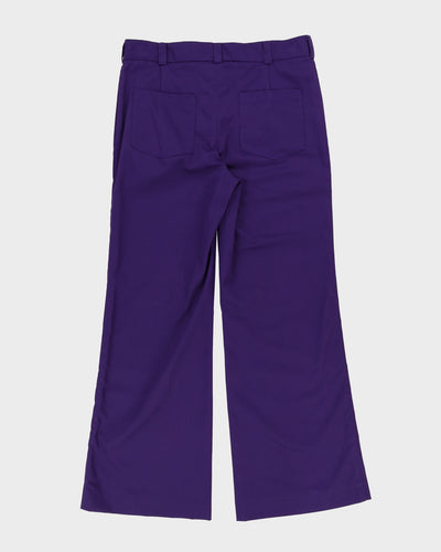 Rokit Originals 70s Purple Trousers - W35