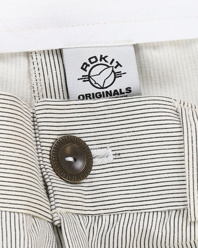 Rokit Originals 70s Pinstripe Trousers - W33