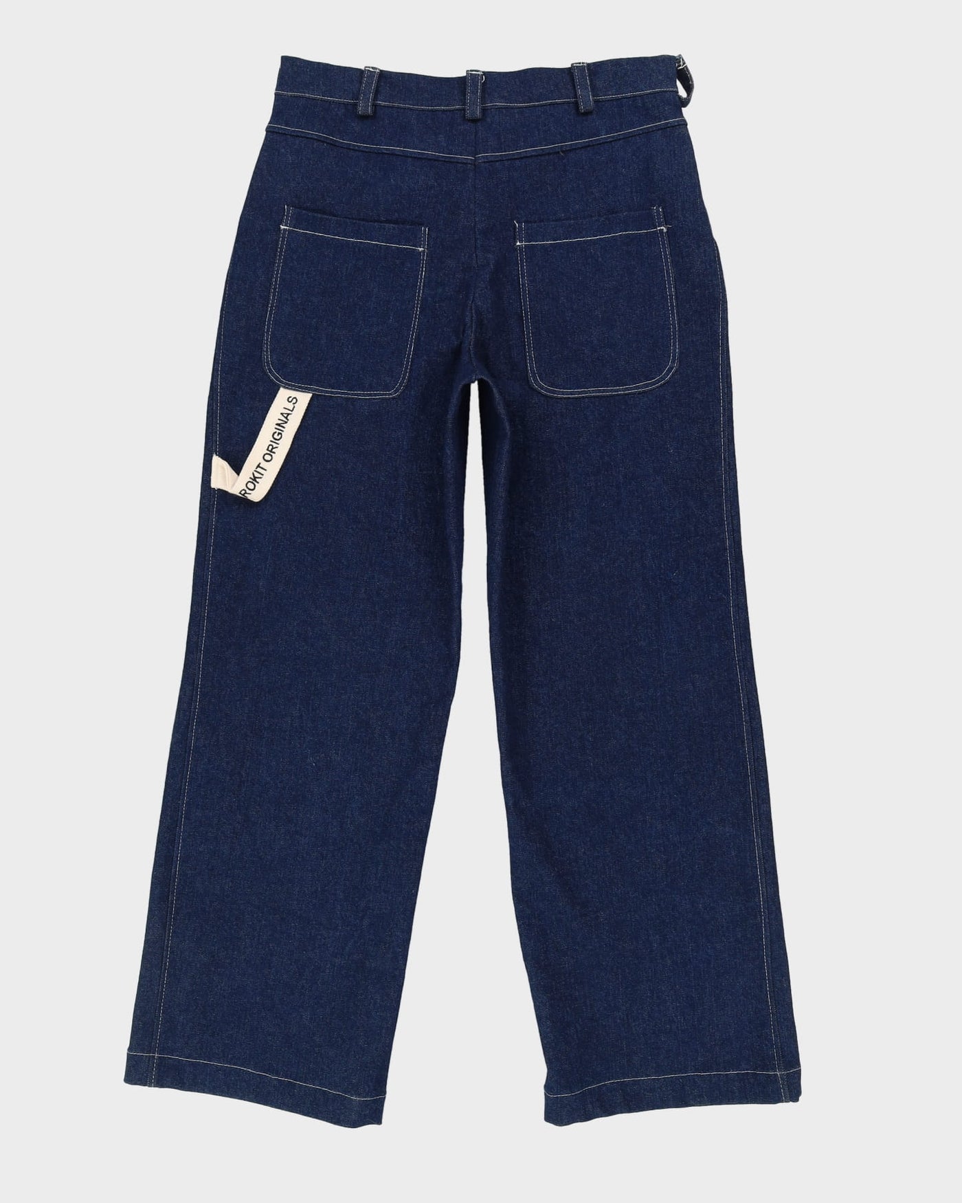 Rokit Originals Milo Blue Trousers - W36 L31