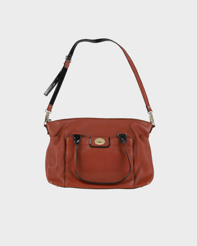 Kate Spade Brown Leather Handbag - One Size