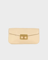 Marc Jacobs Cream Clutch Bag - One Size