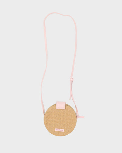 Juicy Couture Paper Straw Circular Shoulder Bag - One Size