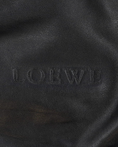 Loewe Black Leather Handbag - One Size