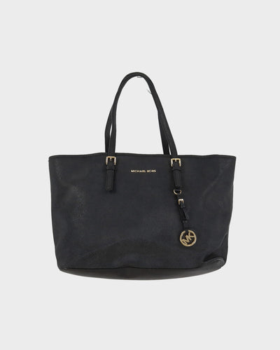 Michael Kors Black Tote Handbag - One Size