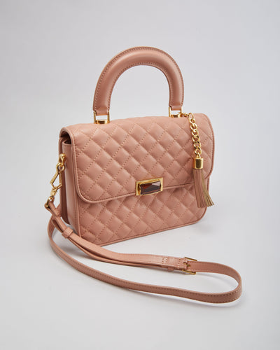 Pink Shoulder Bag - One Size