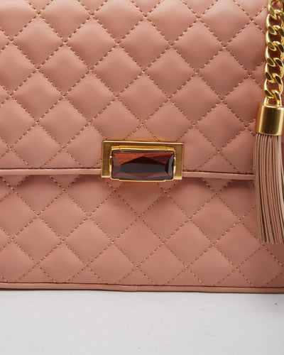 Pink Shoulder Bag - One Size