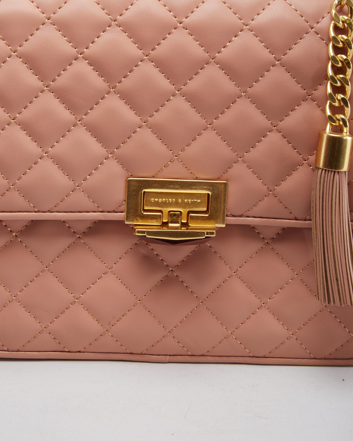 Pink Shoulder Bag - One Size