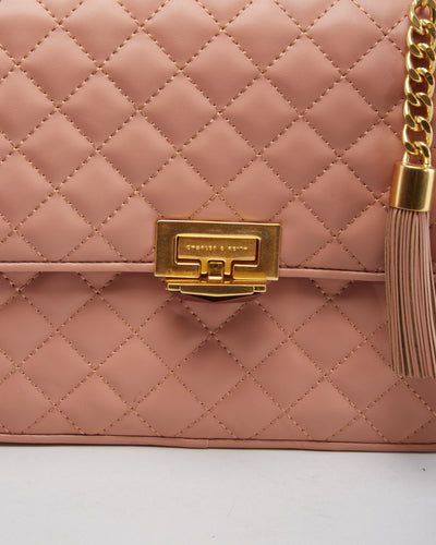 Pink Shoulder Bag - One Size