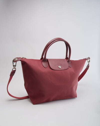 Longchamp Burgundy Bag - One Size