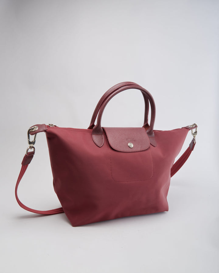 Longchamp Burgundy Bag - One Size
